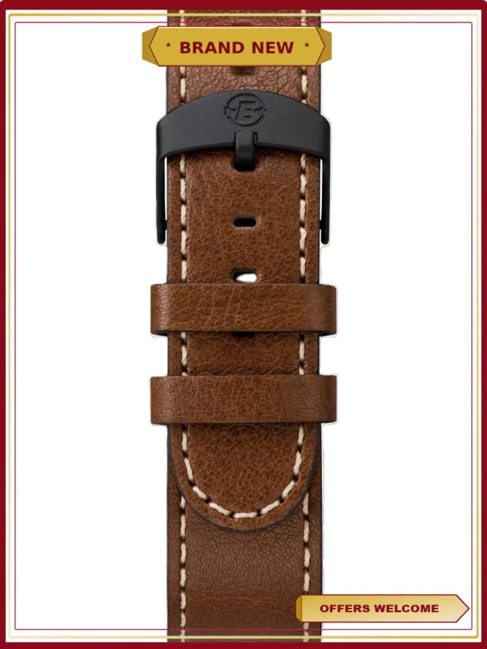 Men's Expedition Scout Brown Strap Watch Casual Outdoor